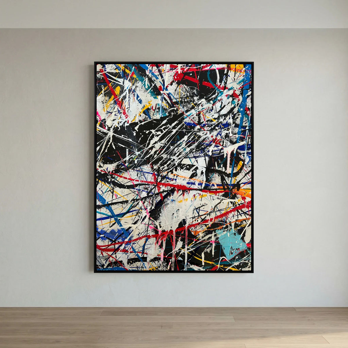 DESTRUCTION  (2024) CANVAS PRINT   