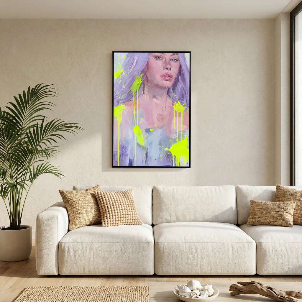 MAYA IN ELECTRIC LILAC