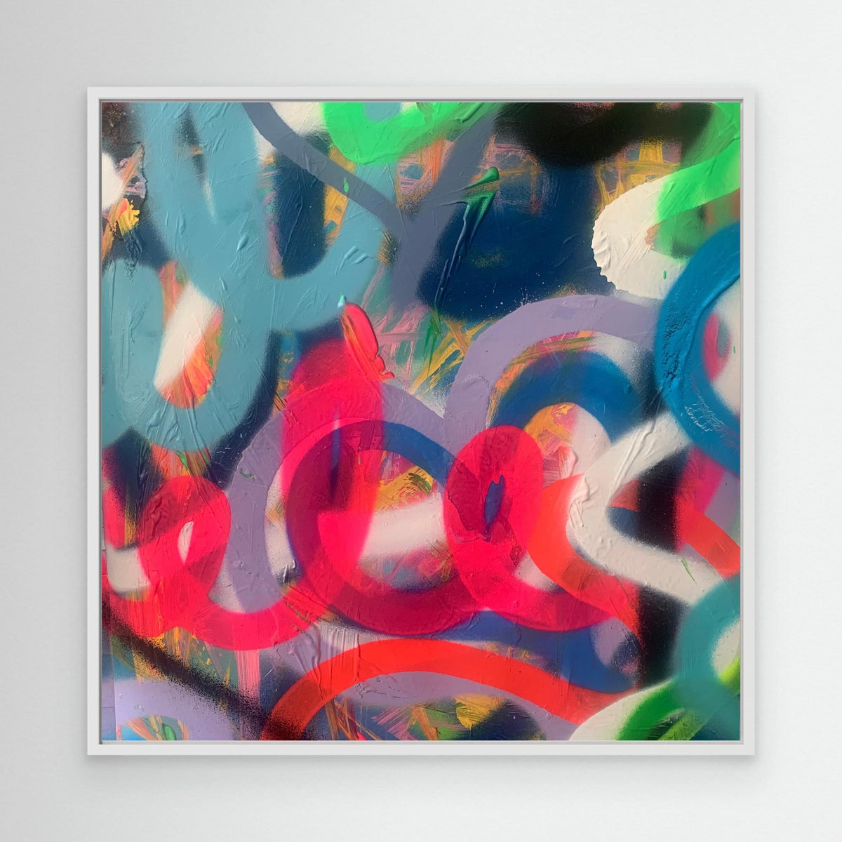 ACTIONS IN HASTE CANVAS PRINT