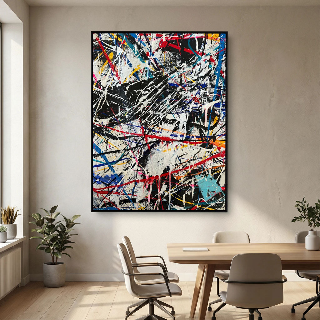 DESTRUCTION  (2024) CANVAS PRINT   