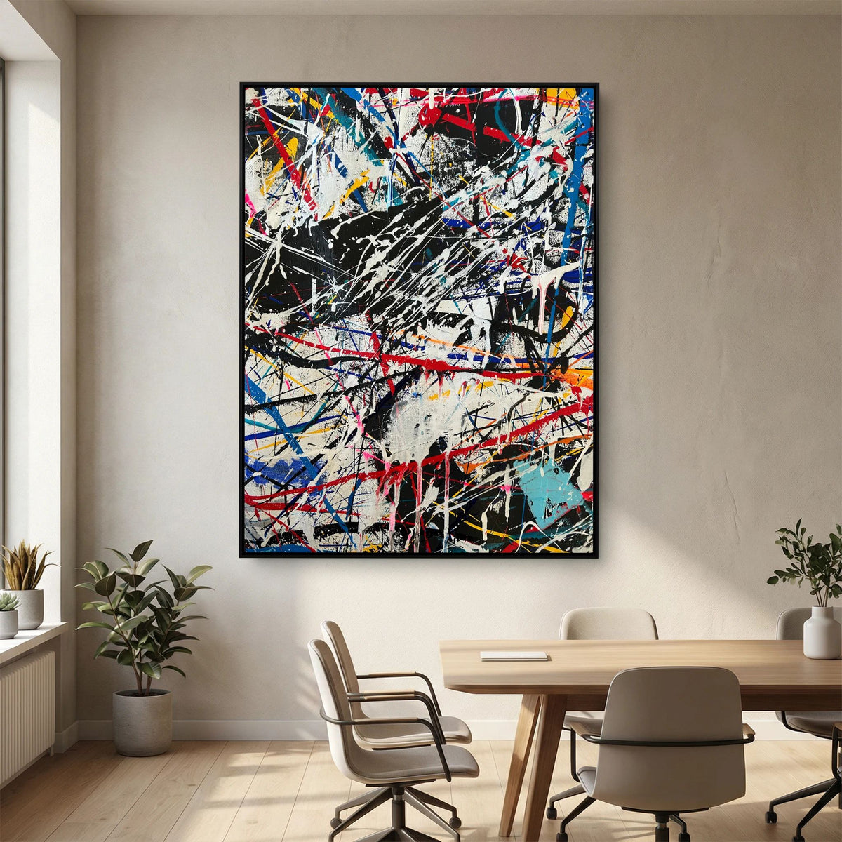 DESTRUCTION  (2024) CANVAS PRINT   