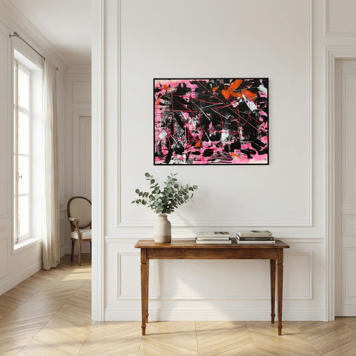 BURN A BRIDGE (2024) CANVAS PRINT 