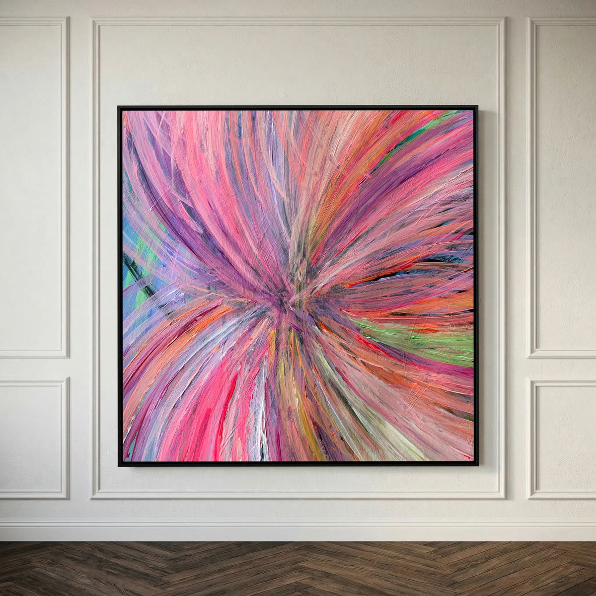 FIXATED (2020) PRINT ON CANVAS 