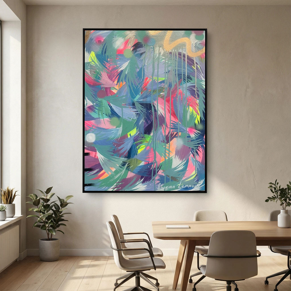 TROPICAL HUES (2021) CANVAS PRINT 