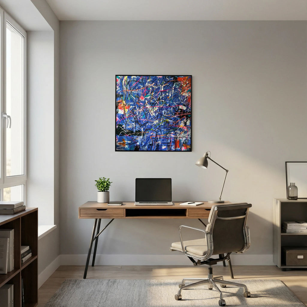 INDIGO (2024) PRINT ON CANVAS    