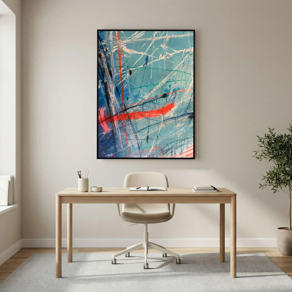  CROSSING PATHS (2024) CANVAS PRINT