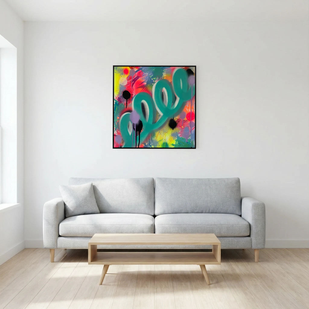 CANDY CRUSH (2020) PRINT ON CANVAS 