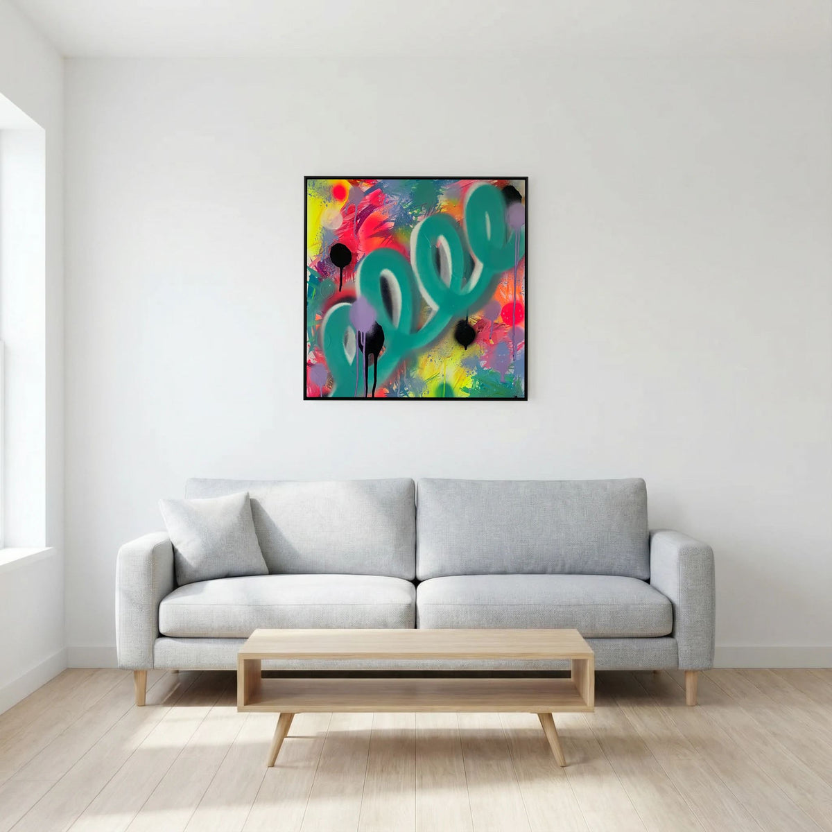 CANDY CRUSH (2020) PRINT ON CANVAS 