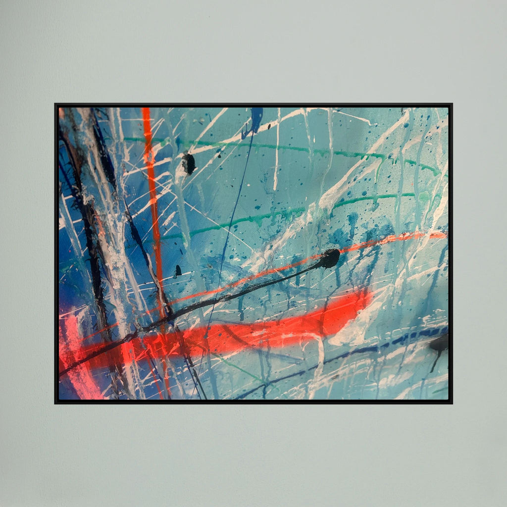  CROSSING PATHS (2024) CANVAS PRINT