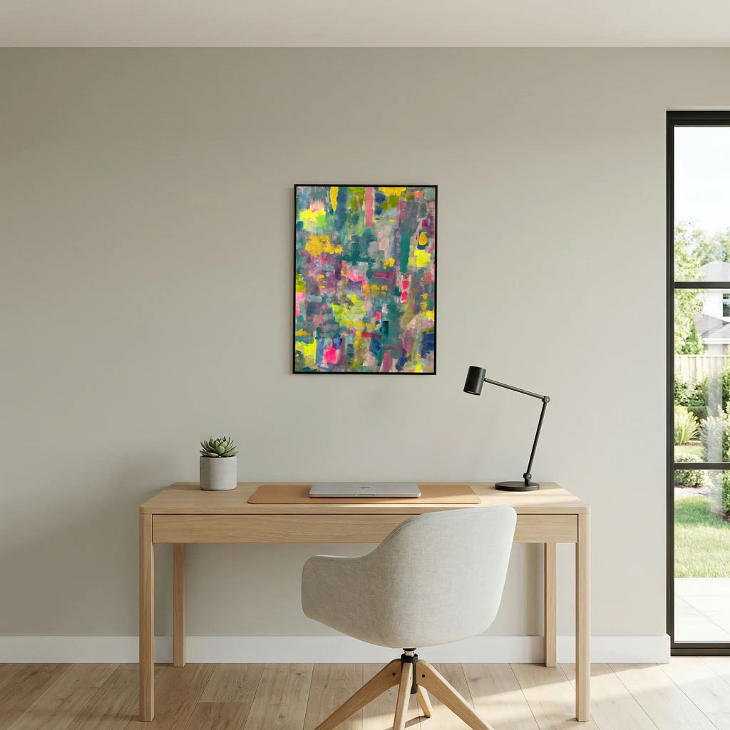 GARDEN IN SUMMER (2023) CANVAS PRINT   