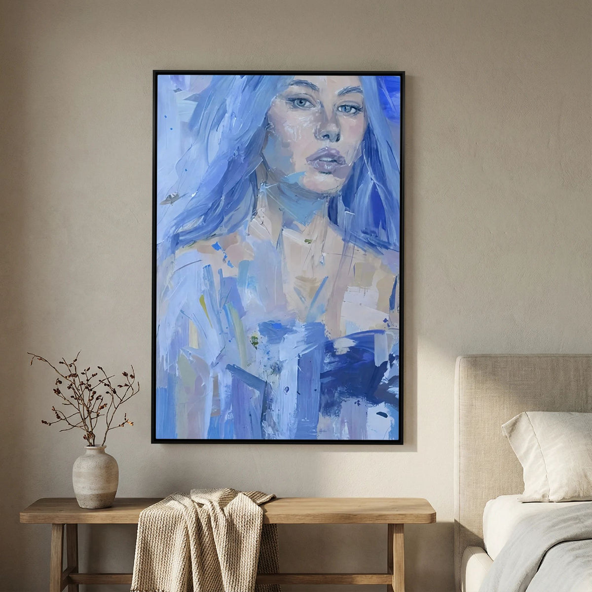 MAYA IN BLUE