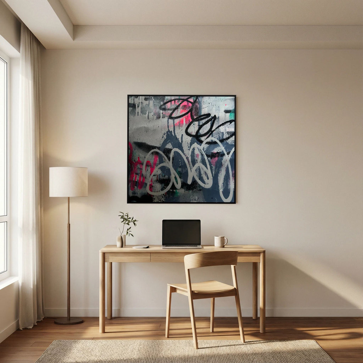 LOVE IN REVERSE PRINT ON CANVAS