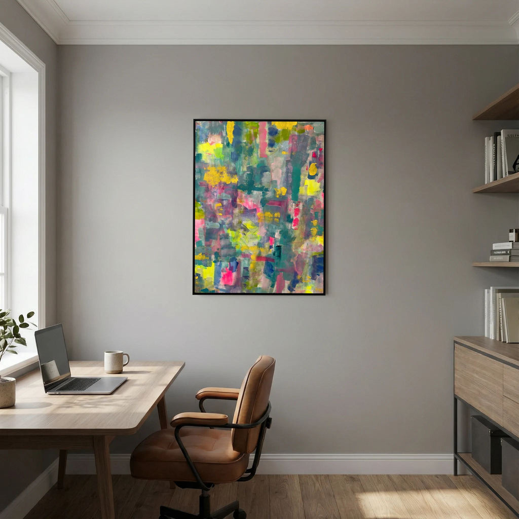 GARDEN IN SUMMER (2023) CANVAS PRINT   