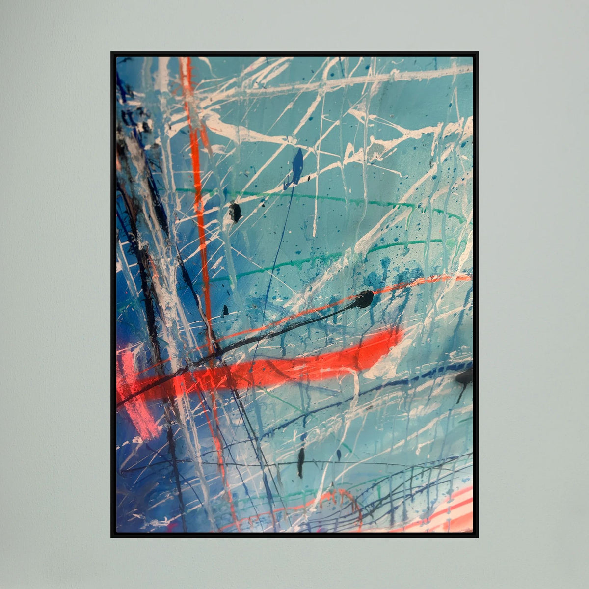  CROSSING PATHS (2024) CANVAS PRINT