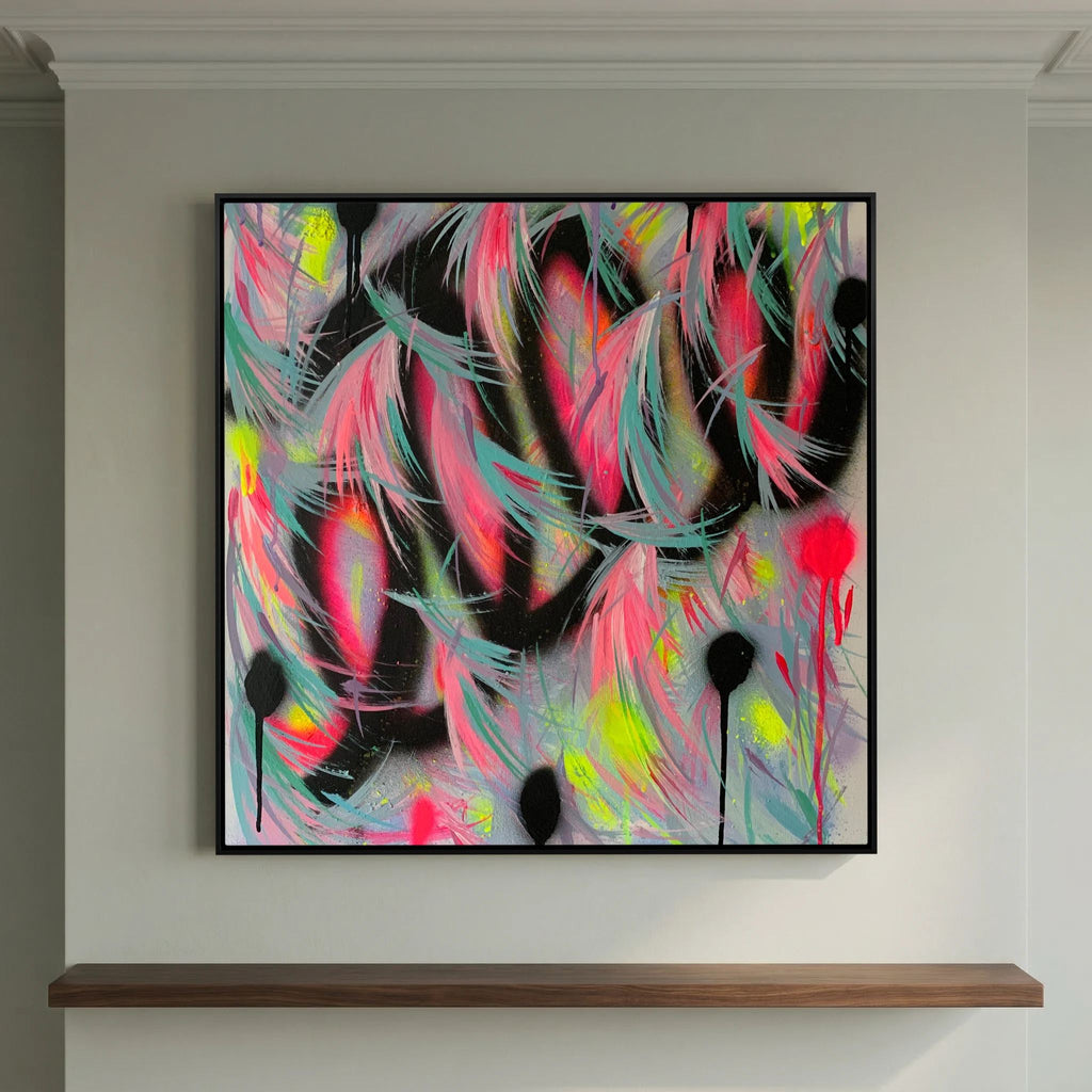 MUTED NOISE (2020) PRINT ON CANVAS  - Copy