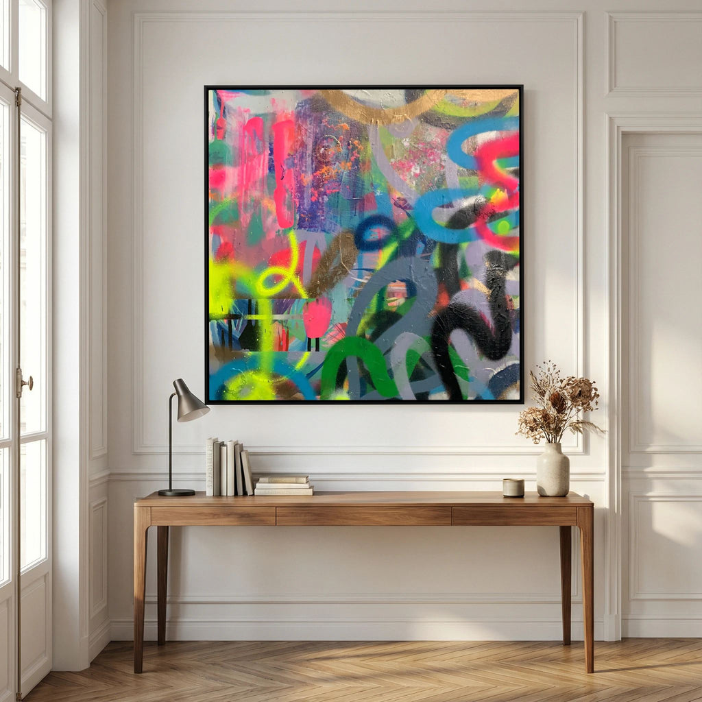 ADRENALINE PRINT ON CANVAS   