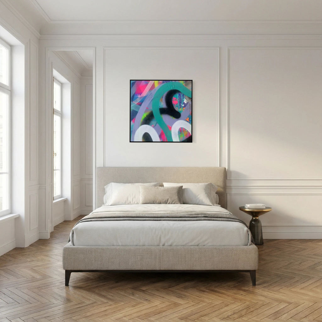 FAIRGROUND PRINT ON CANVAS  