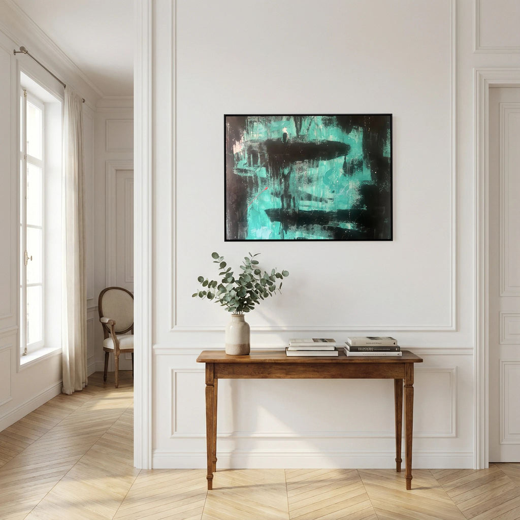 GREEN  (2024) CANVAS PRINT   