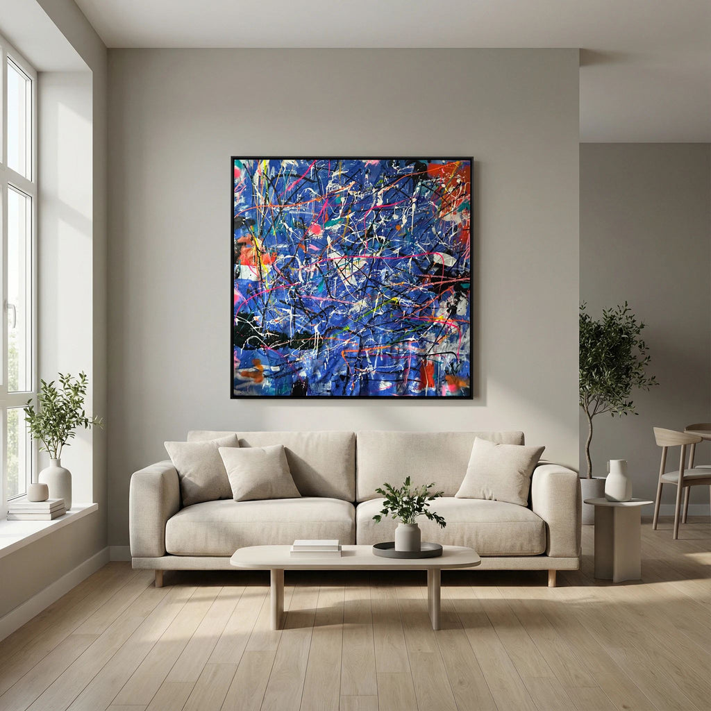 INDIGO (2024) PRINT ON CANVAS    