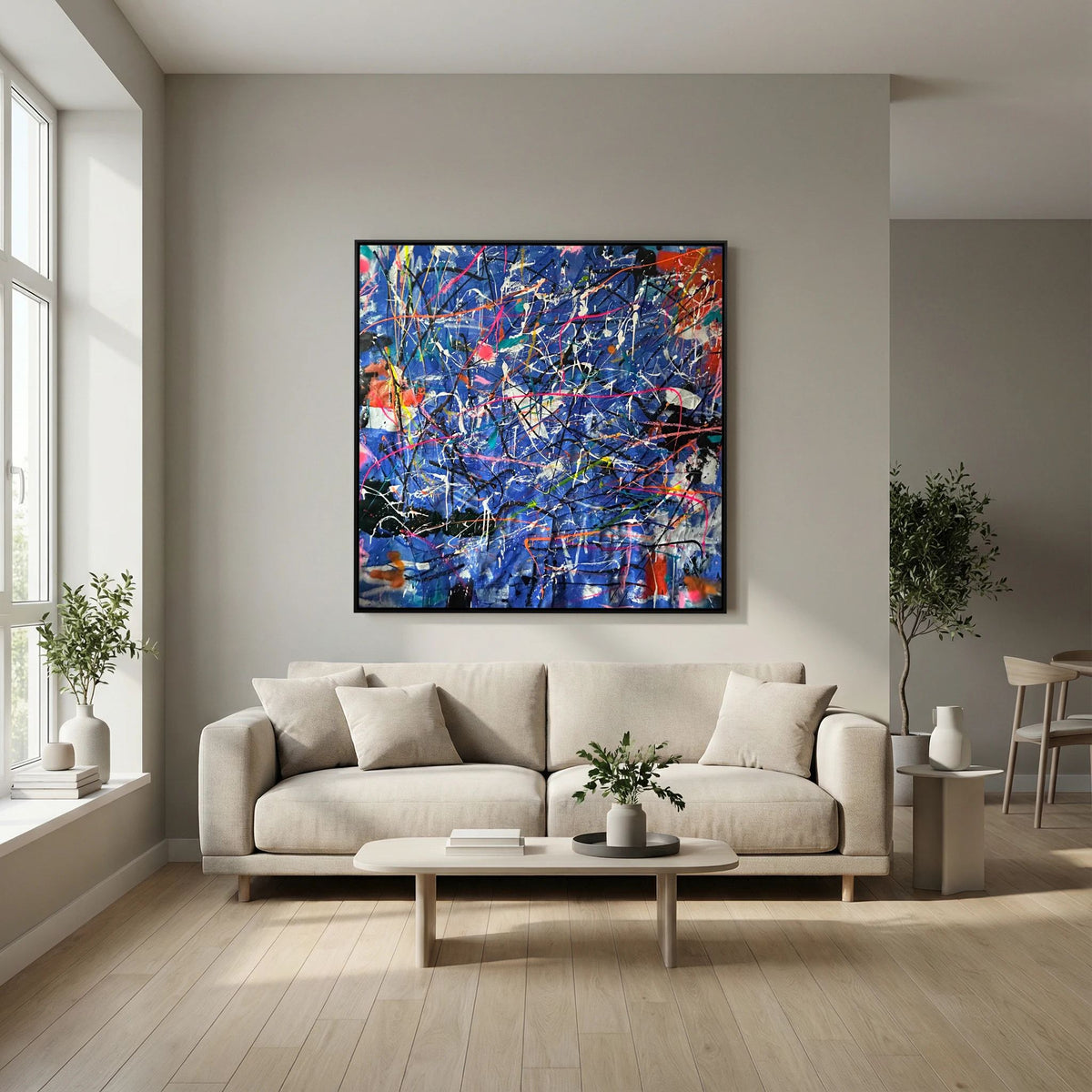INDIGO (2024) PRINT ON CANVAS    