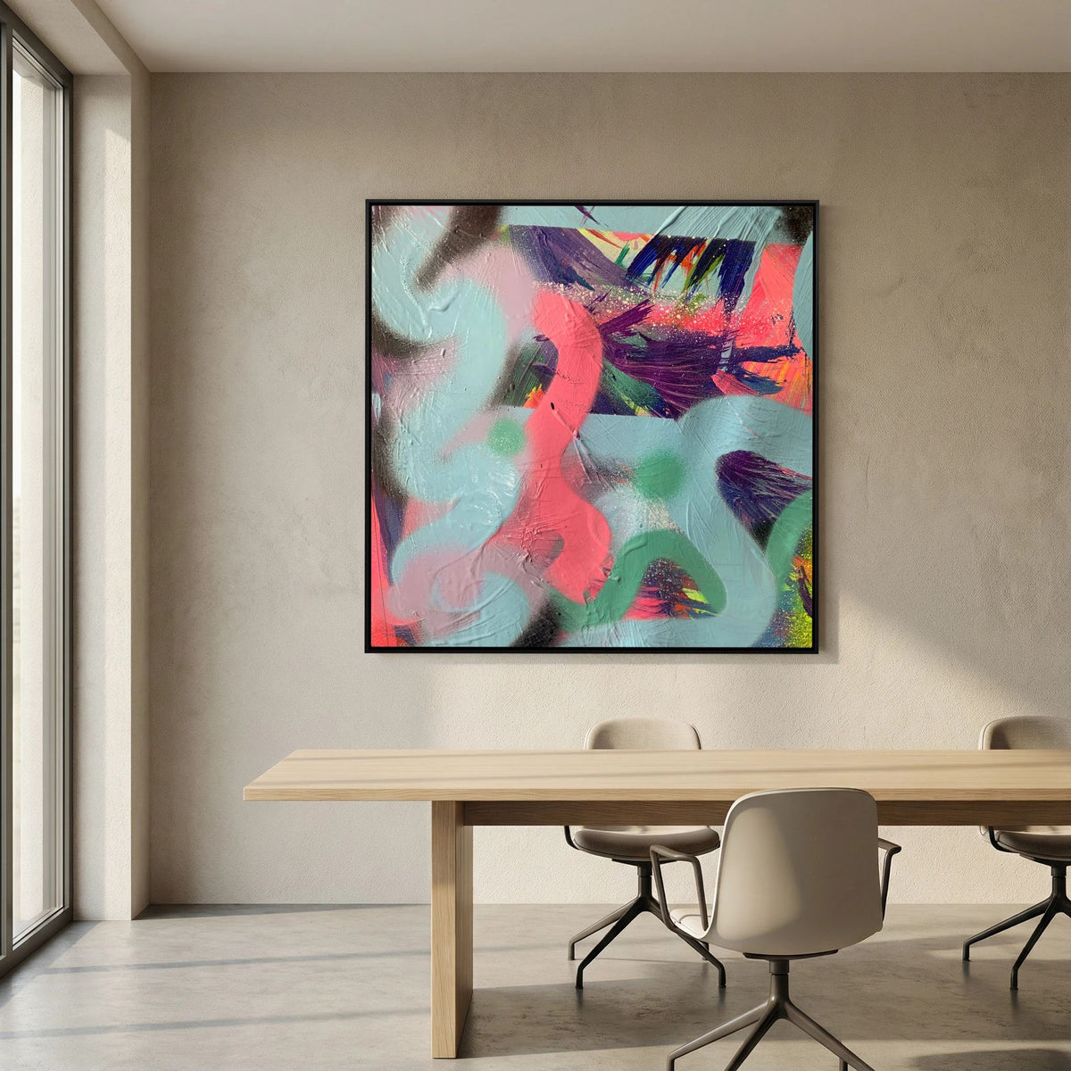 RIFT (2021) PRINT ON CANVAS  