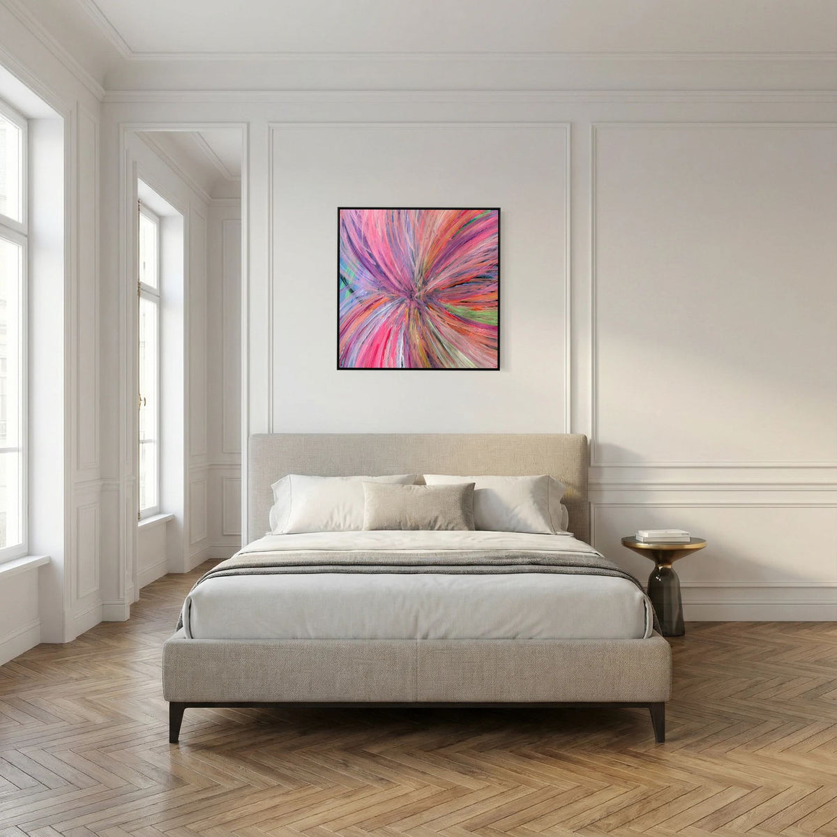 FIXATED (2020) PRINT ON CANVAS 