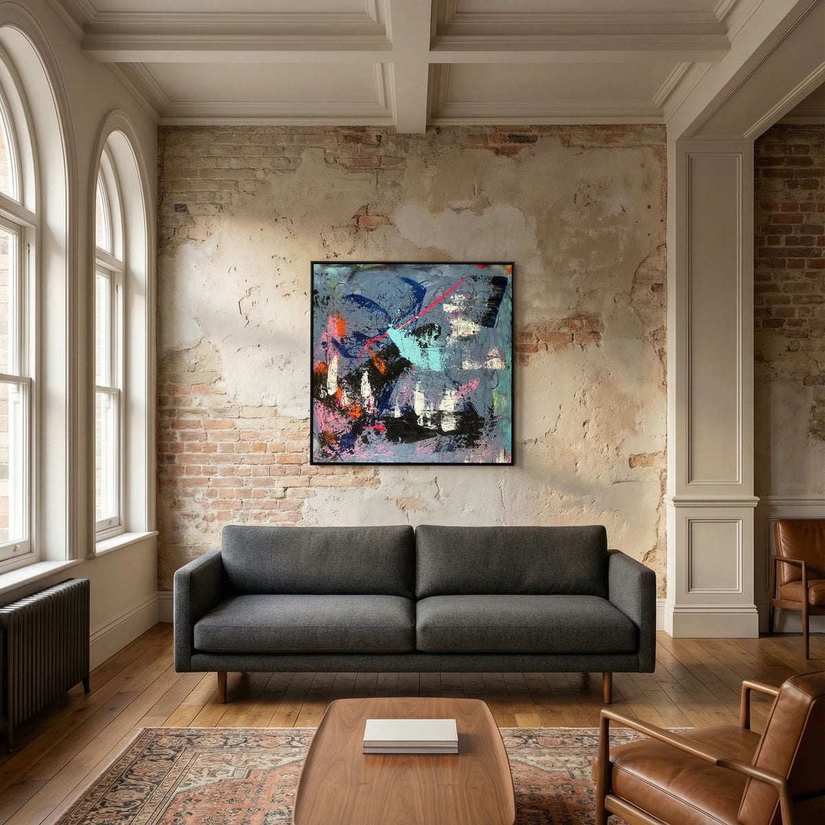 ABSTRACTION (2023) PRINT ON CANVAS   