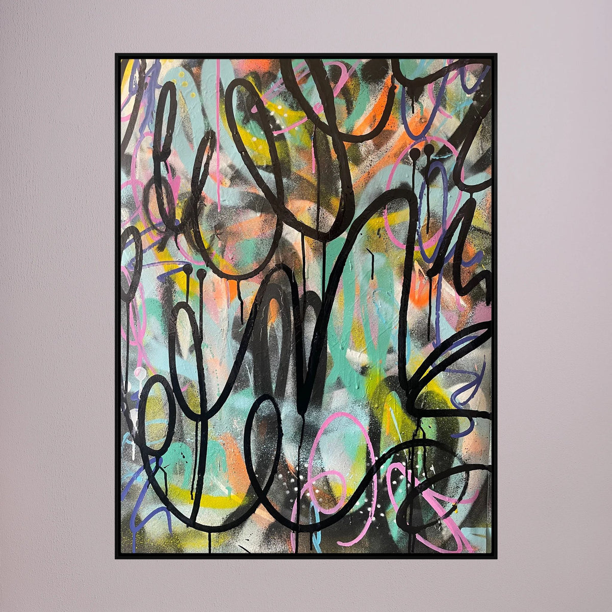 CHAOTIC (2022) CANVAS PRINT 