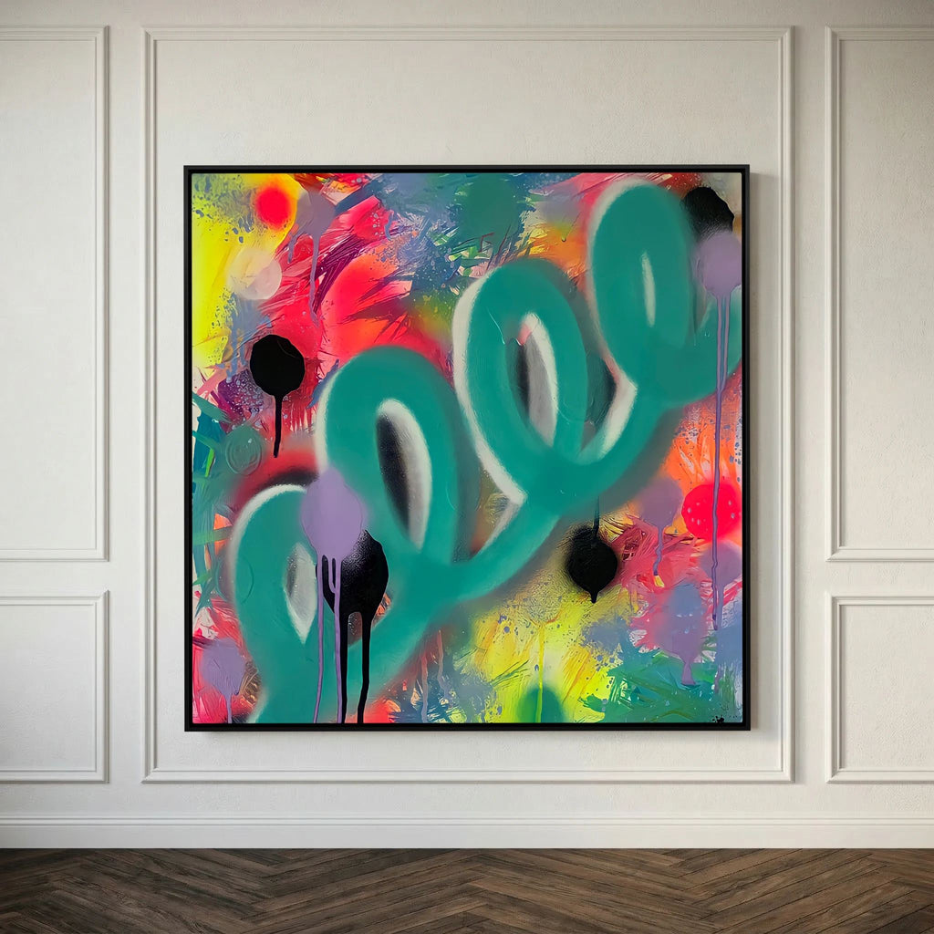 CANDY CRUSH (2020) PRINT ON CANVAS 