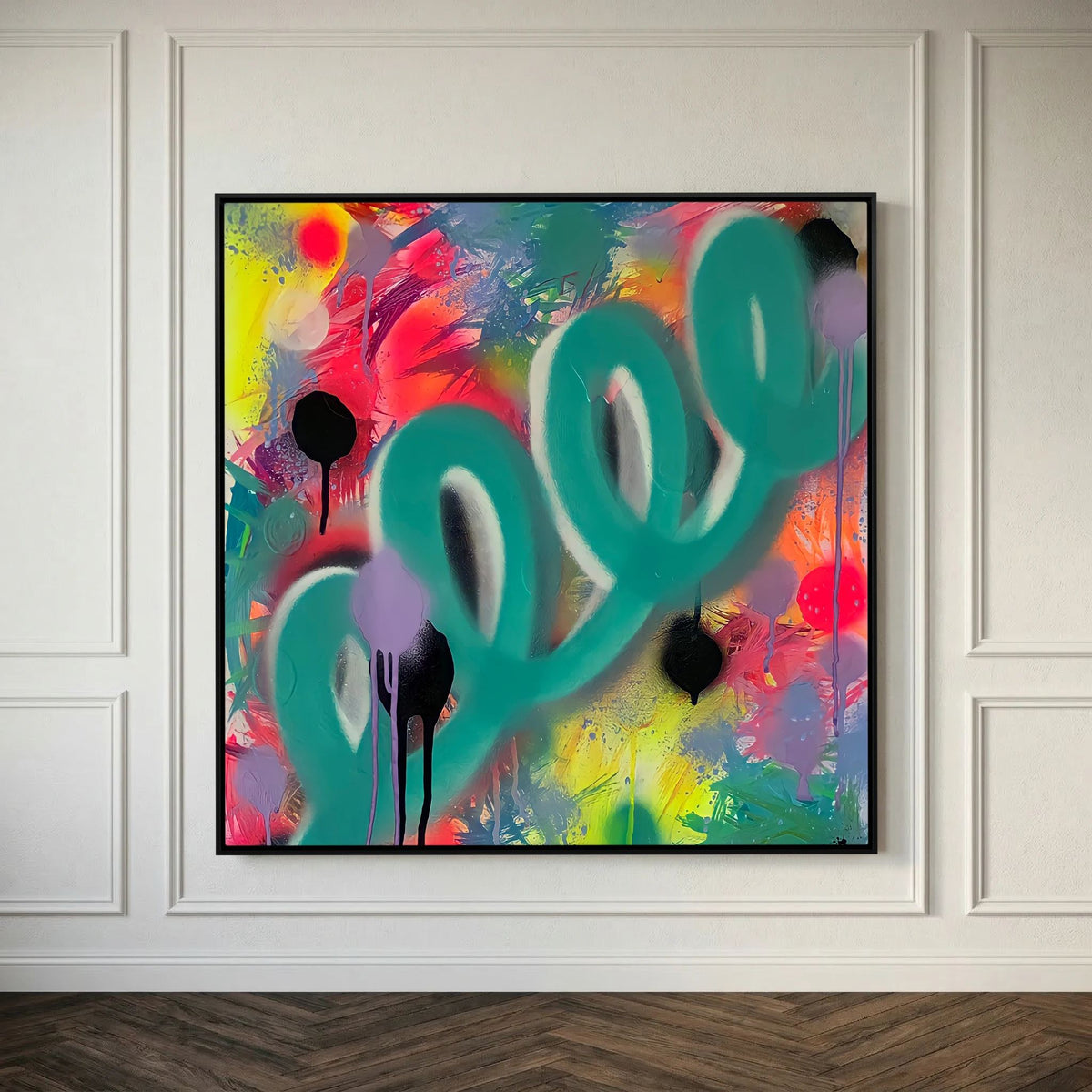 CANDY CRUSH (2020) PRINT ON CANVAS 