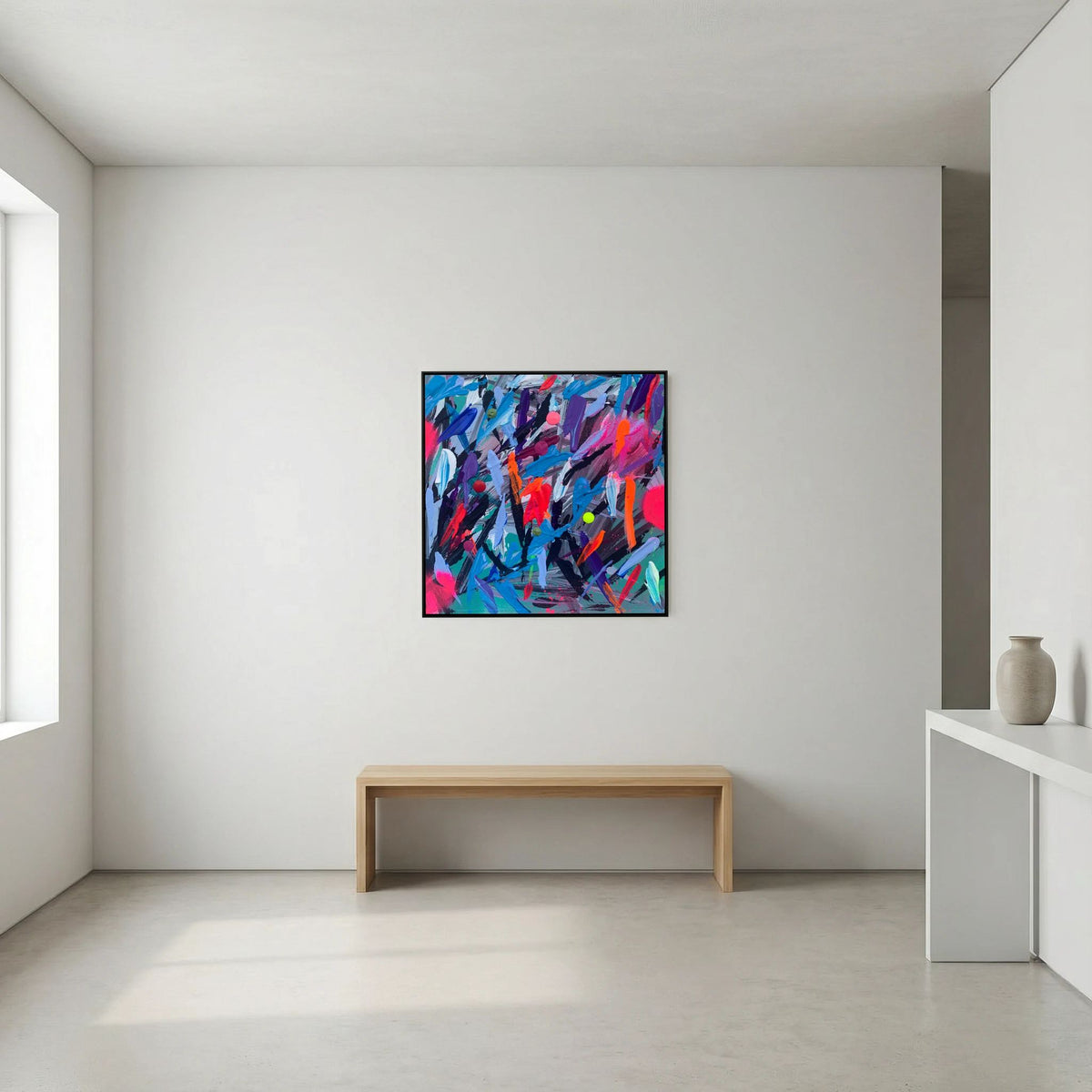 BLUE JAY (2020) PRINT ON CANVAS 