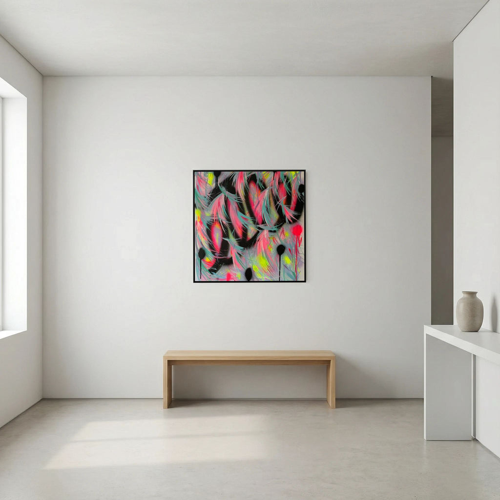 MUTED NOISE (2020) PRINT ON CANVAS  - Copy