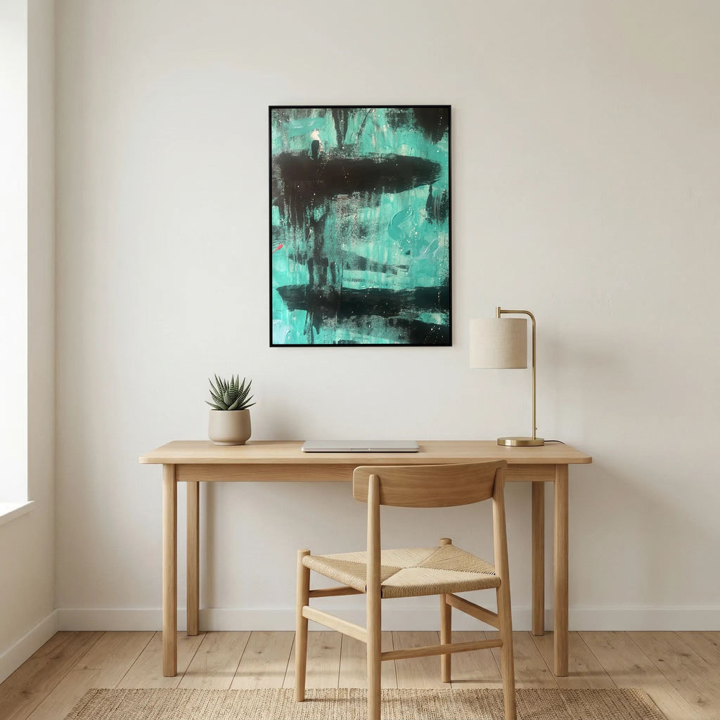 GREEN  (2024) CANVAS PRINT   