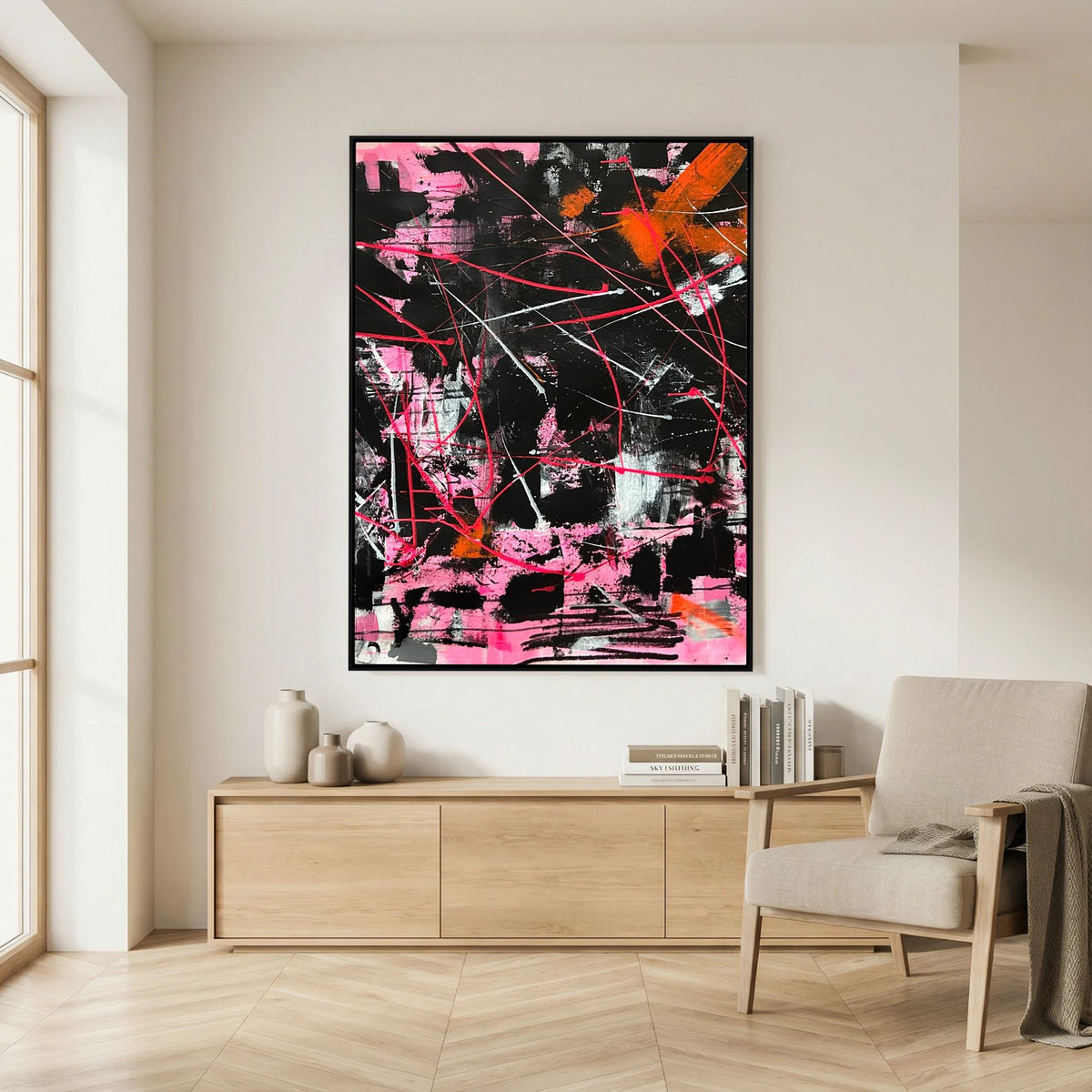 BURN A BRIDGE (2024) CANVAS PRINT 