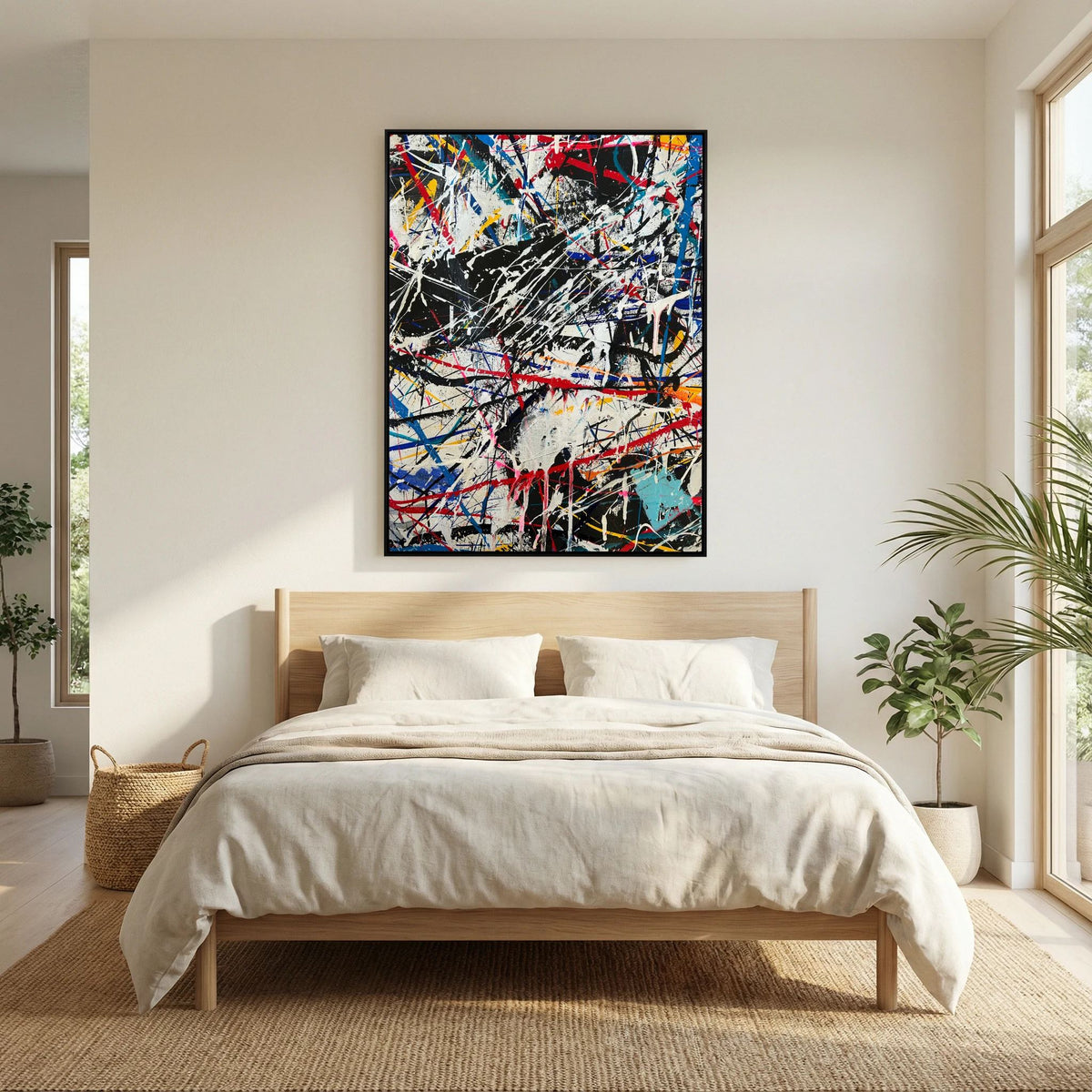 DESTRUCTION  (2024) CANVAS PRINT   