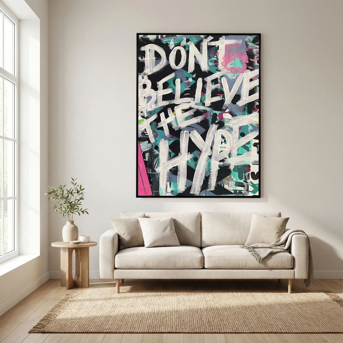 HYPE  (2023) CANVAS PRINT   
