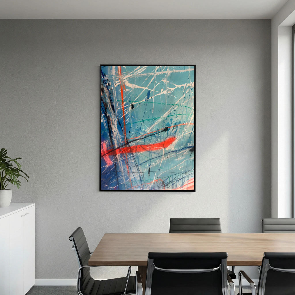  CROSSING PATHS (2024) CANVAS PRINT