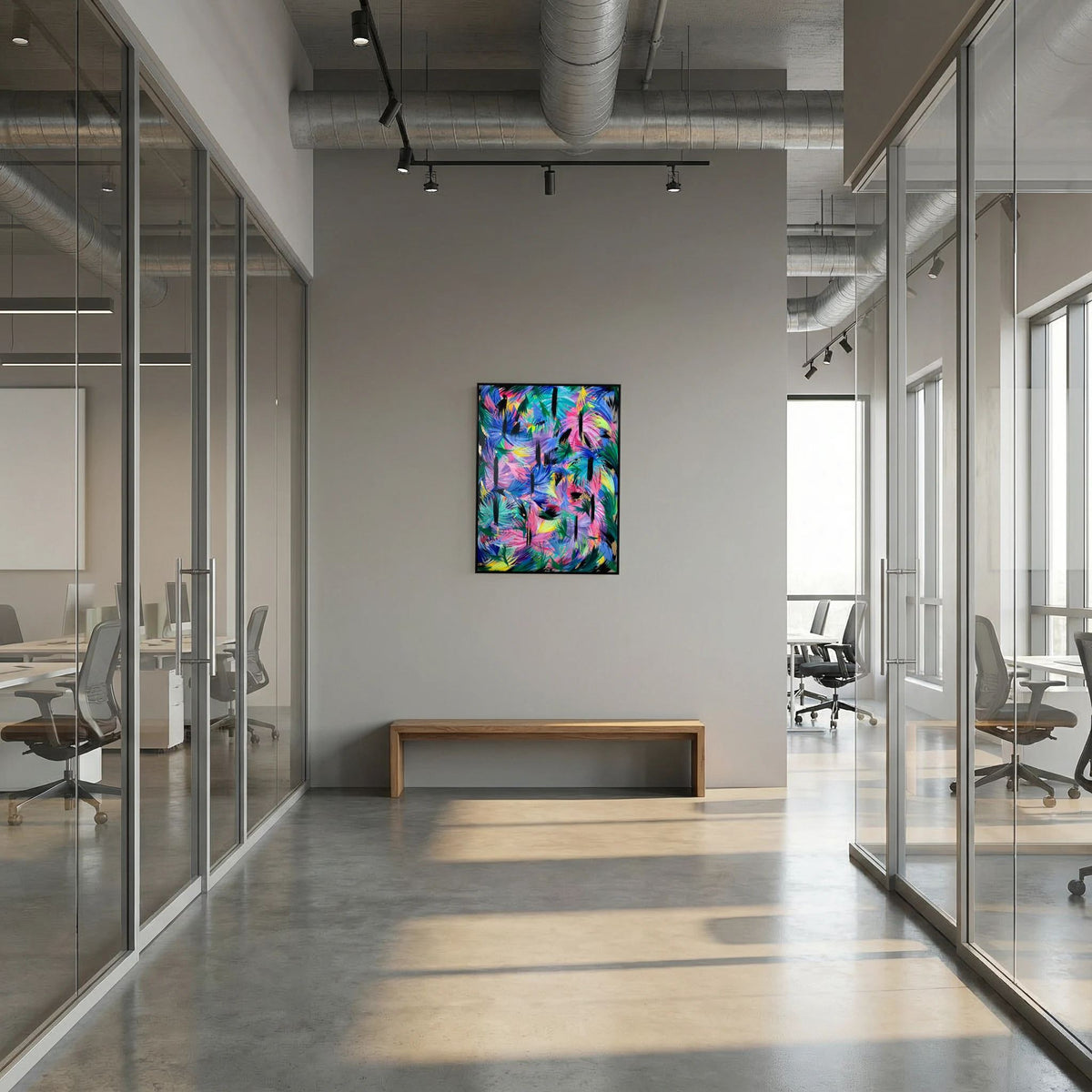 JUNGLE (2021) CANVAS PRINT 