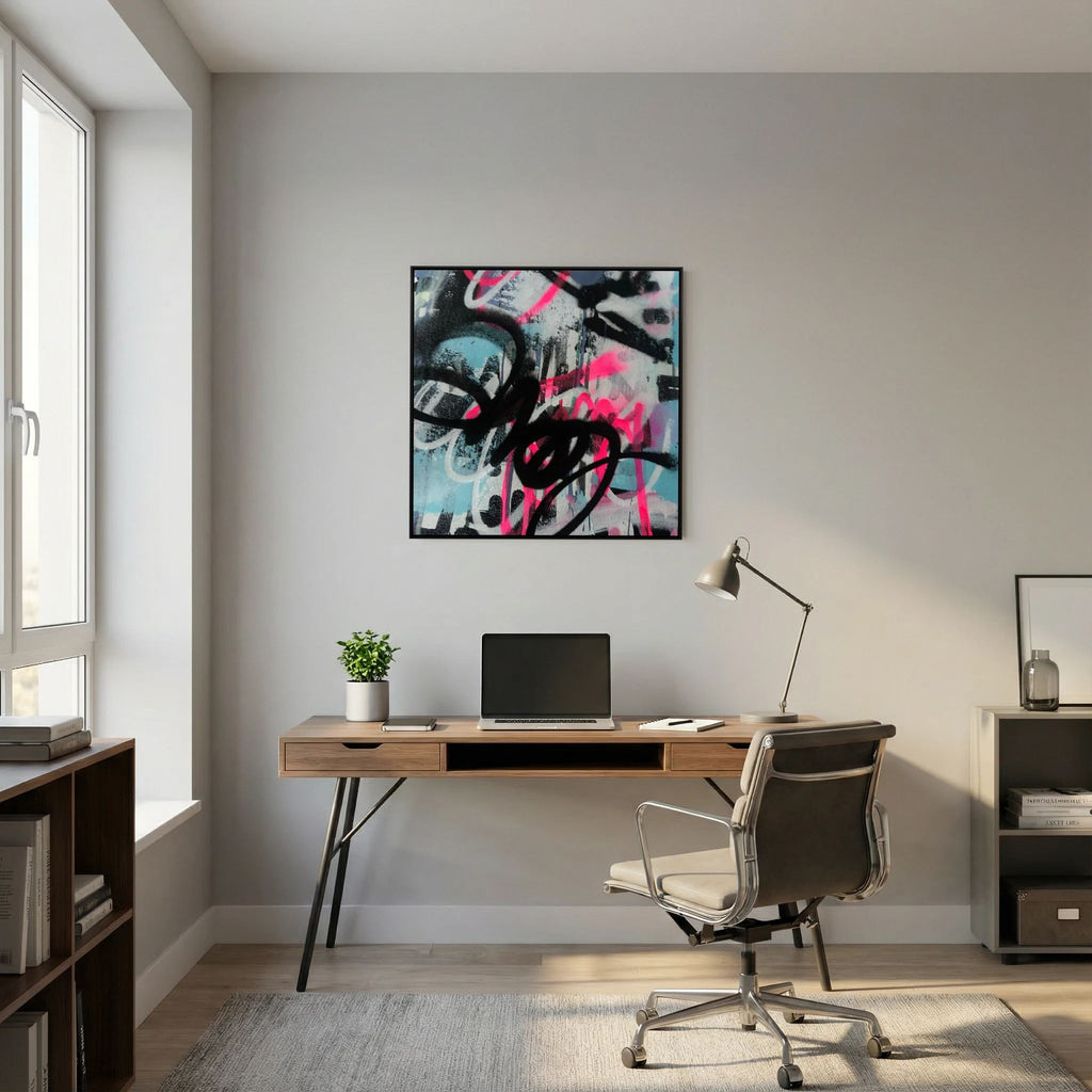 LOVE ON THE CANVAS PRINT ON CANVAS